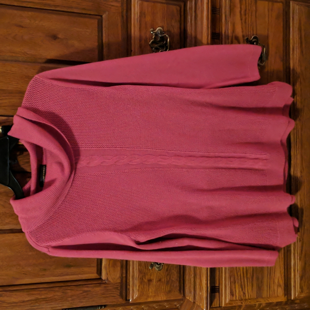 Pink sweater